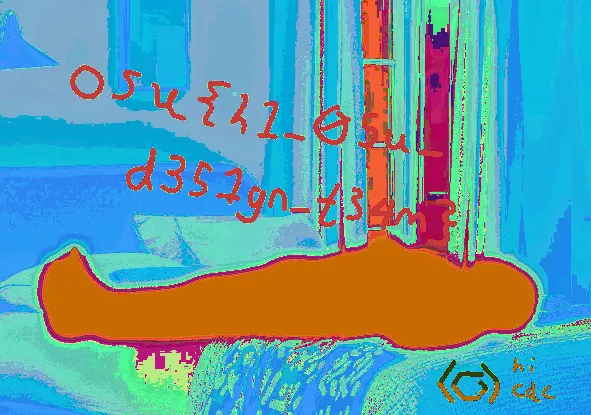 Resulting image of running the program